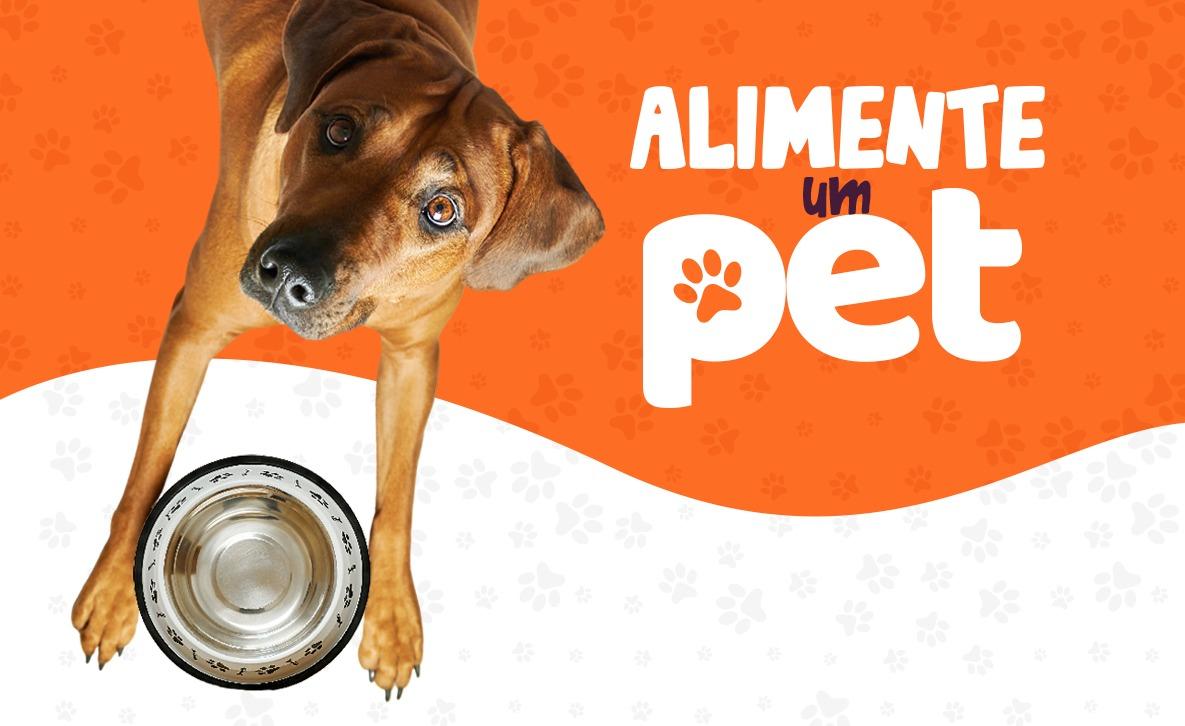CAMPANHA “ALIMENTE UM PET” ARRECADA RAÇÃO, MEDICAMENTOS E UTENSÍLIOS PARA ANIMAIS