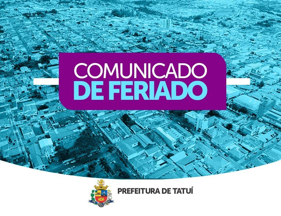 DIA 8 DE SETEMBRO, SEXTA-FEIRA APÓS O FERIADO DA INDEPENDÊNCIA DO BRASIL, EXPEDIENTE DA PREFEITURA ESTÁ SUSPENSO