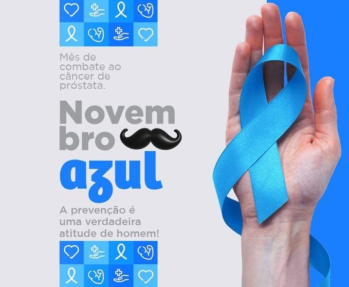 PREFEITURA CELEBRA CAMPANHA “NOVEMBRO AZUL” COM ATIVIDADES DE PREVENÇÃO NAS UNIDADES DE SAÚDE