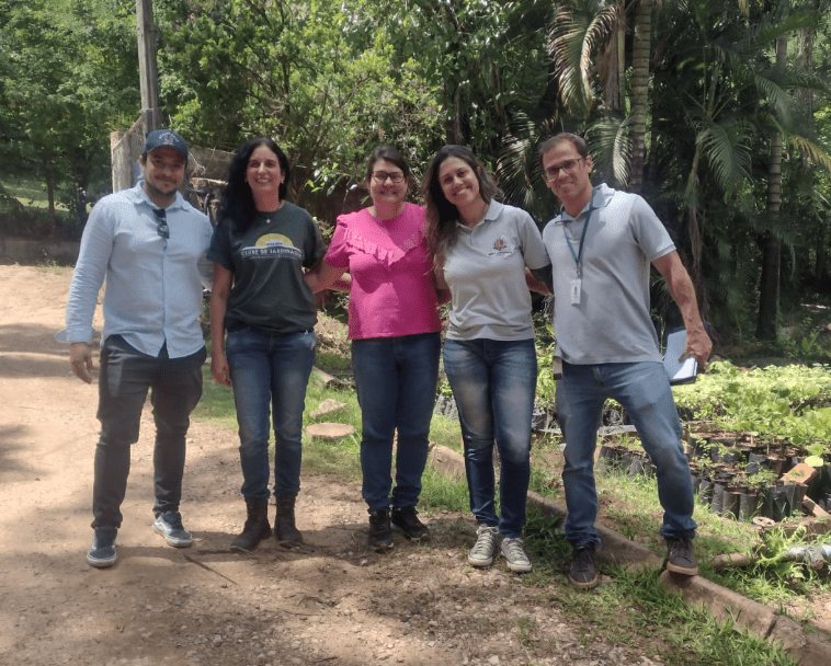 VISITA TÉCNICA DA PREFEITURA DE TATUÍ AO HORTINHO MUNICIPAL DE SOROCABA REFORÇA COOPERAÇÃO AMBIENTAL