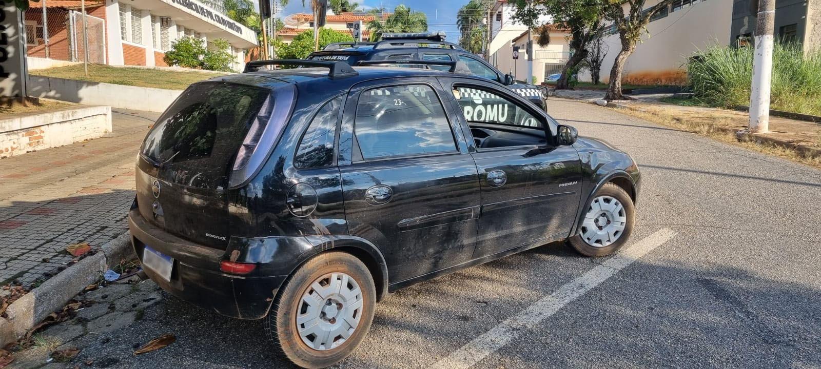 VEÍCULO FURTADO EM ITAPEVI É RECUPERADO PELA GCM DE TATUÍ NO BAIRRO SÃO CRISTÓVÃO