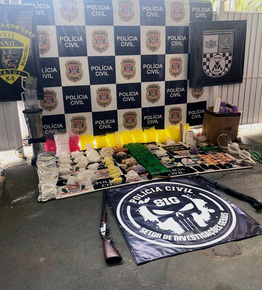 GCM DE TATUÍ ATUA EM GRANDE OPERAÇÃO CONTRA O TRÁFICO DE DROGAS