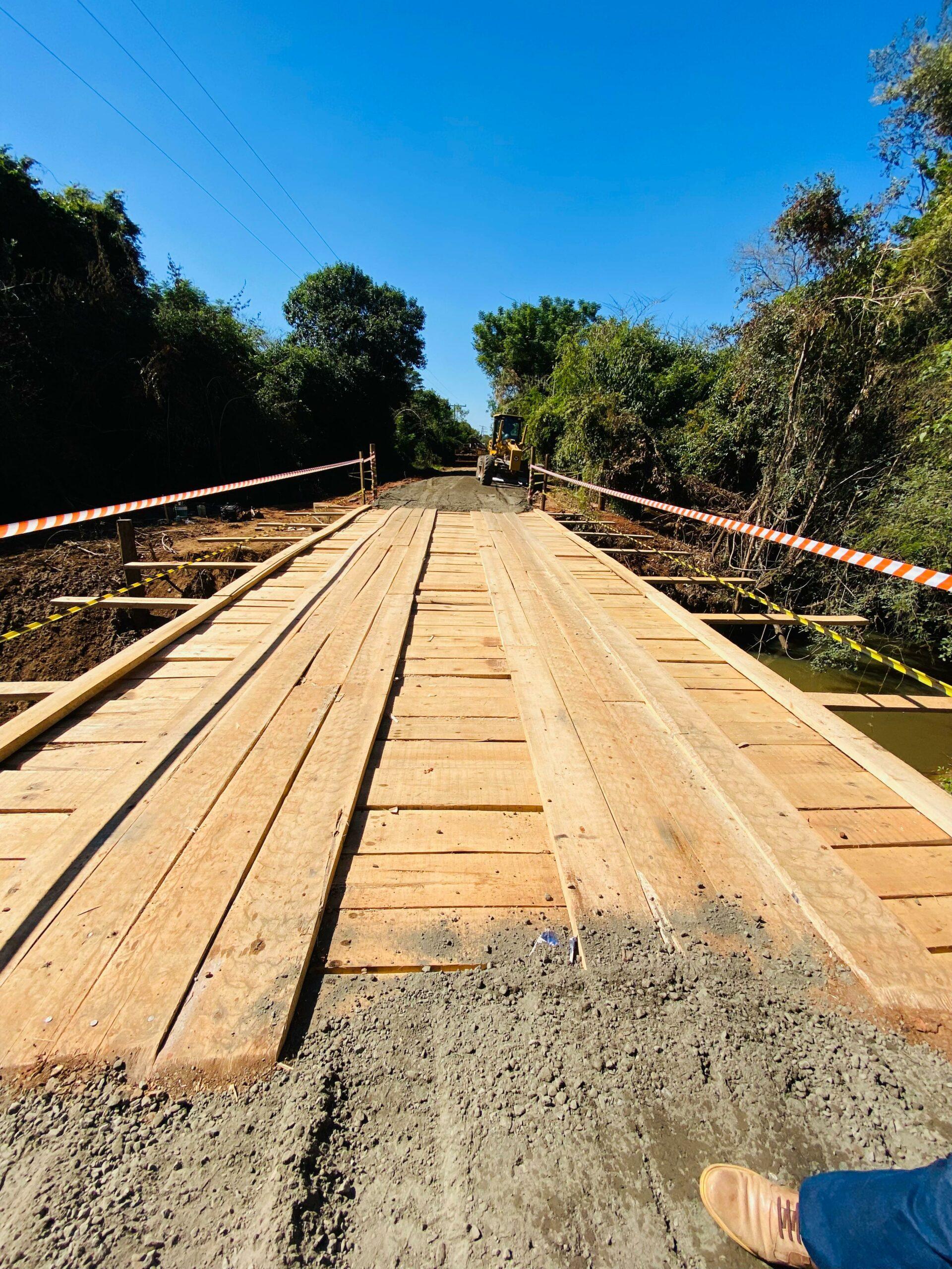 PONTE DO RIO GUARAPÓ É LIBERADA APÓS REFORMA E INTEGRA PACOTE DE MELHORIAS VIÁRIAS REALIZADAS EM TATUÍ