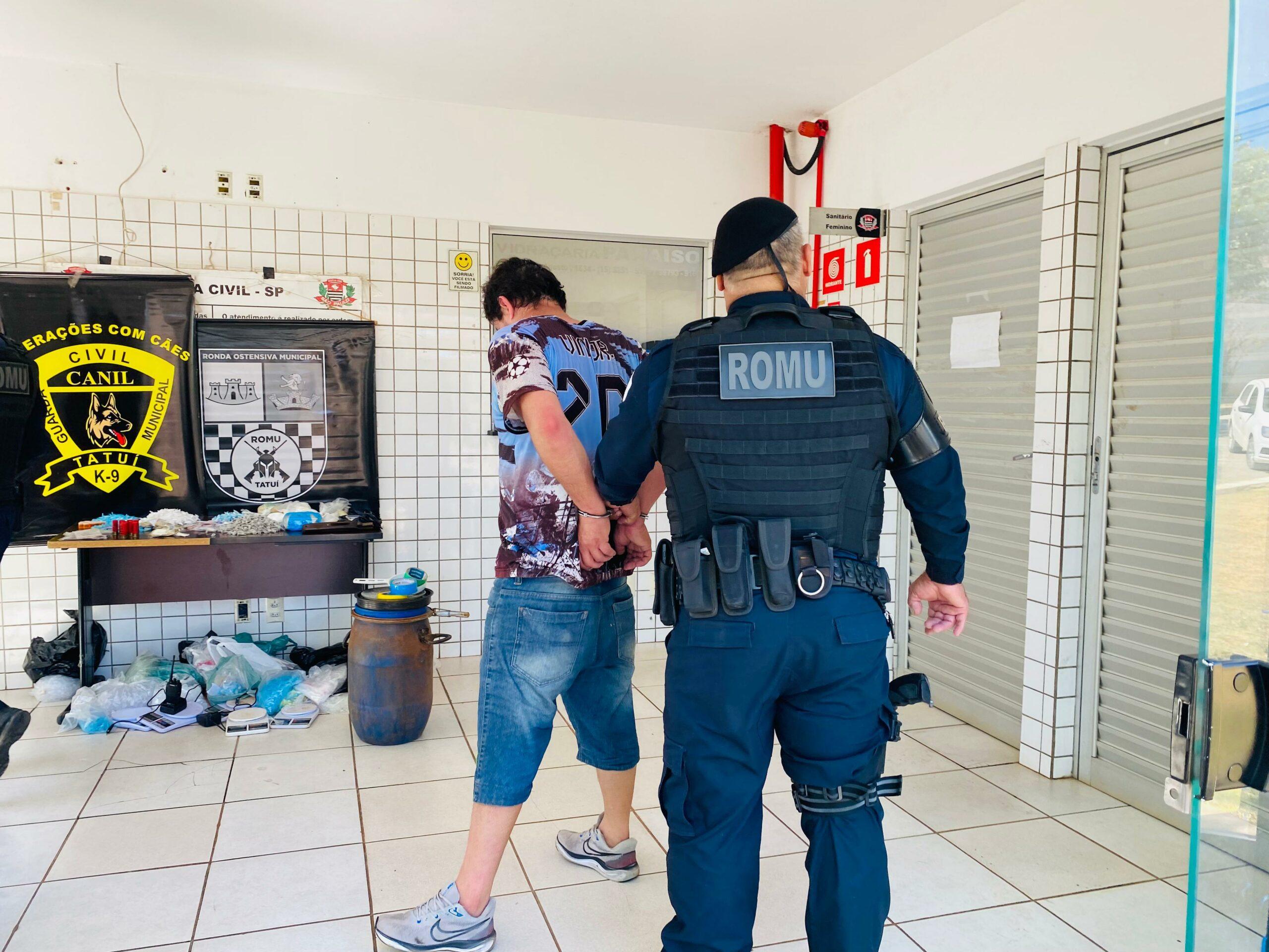 GCM DE TATUÍ REALIZA MAIOR APREENSÃO DE DROGAS E MUNIÇÕES DO ANO NO BAIRRO VILA ANGÉLICA