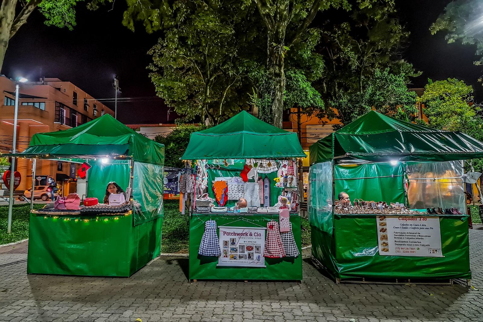 ATÉ O DIA 10 DE NOVEMBRO, FEIRA DE ARTESANATO “TATUÍ, CAPITAL DA MÚSICA” ACONTECE NA PRAÇA DA MATRIZ